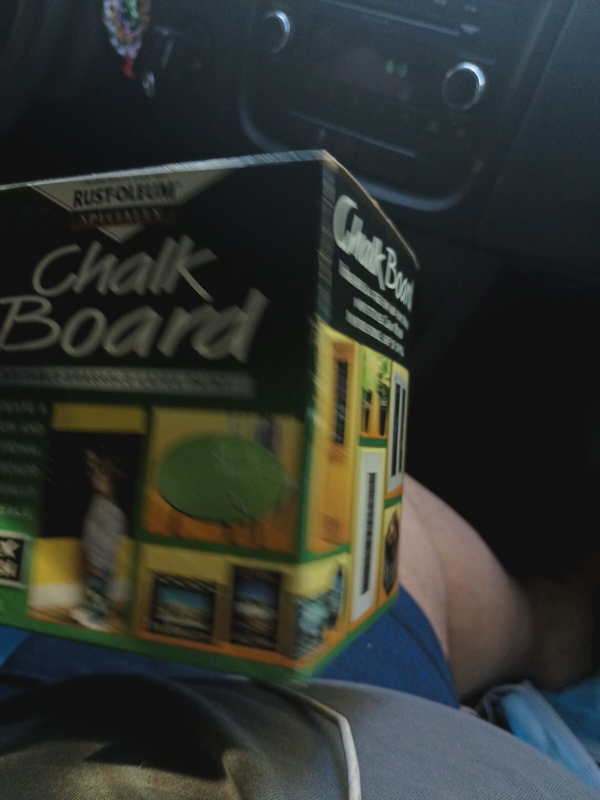 Rust-Oleum 206540 Chalkboard Black Paint, 30 fl. oz., Nee