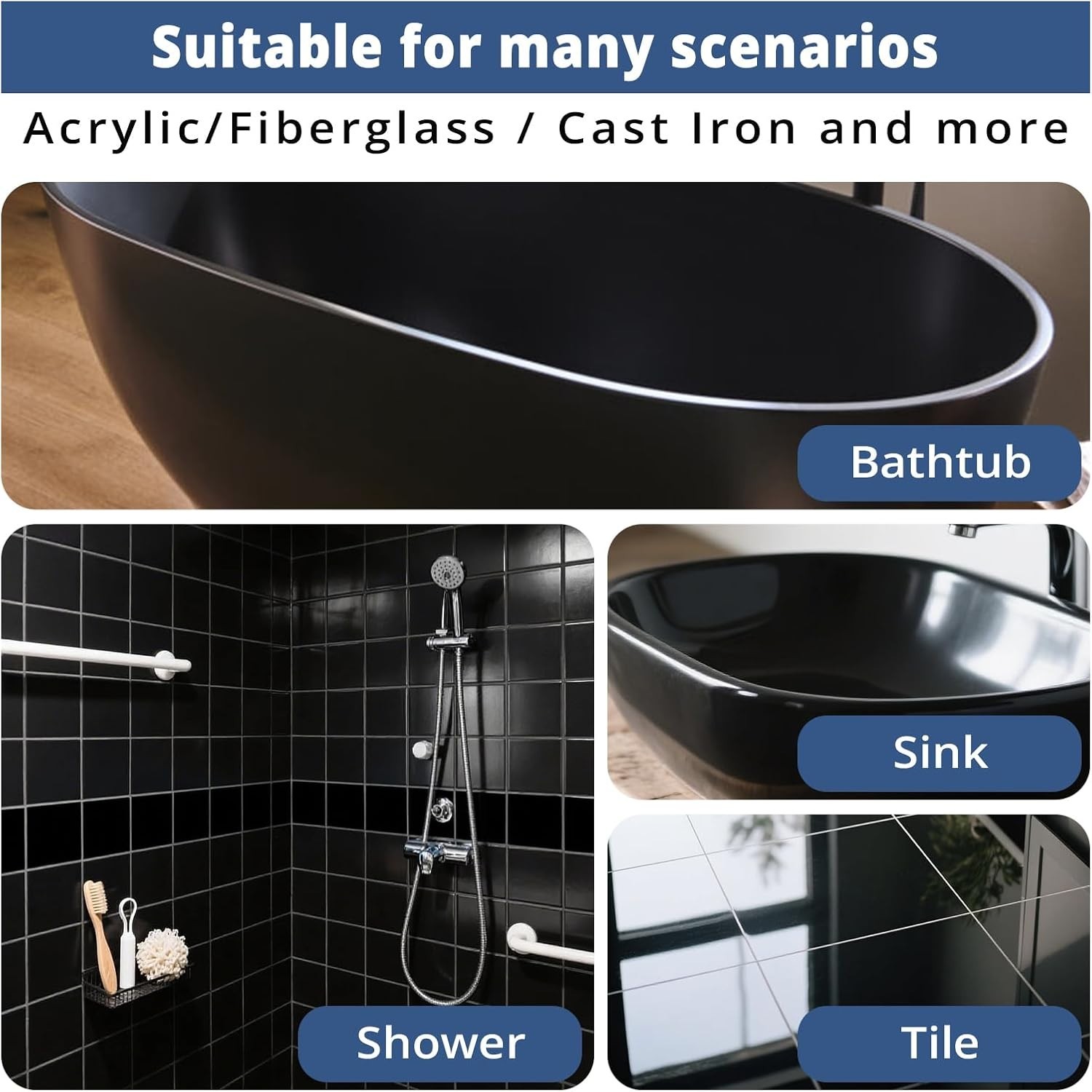 Bathtub Paint – Low Odor, Environmentally Friendly