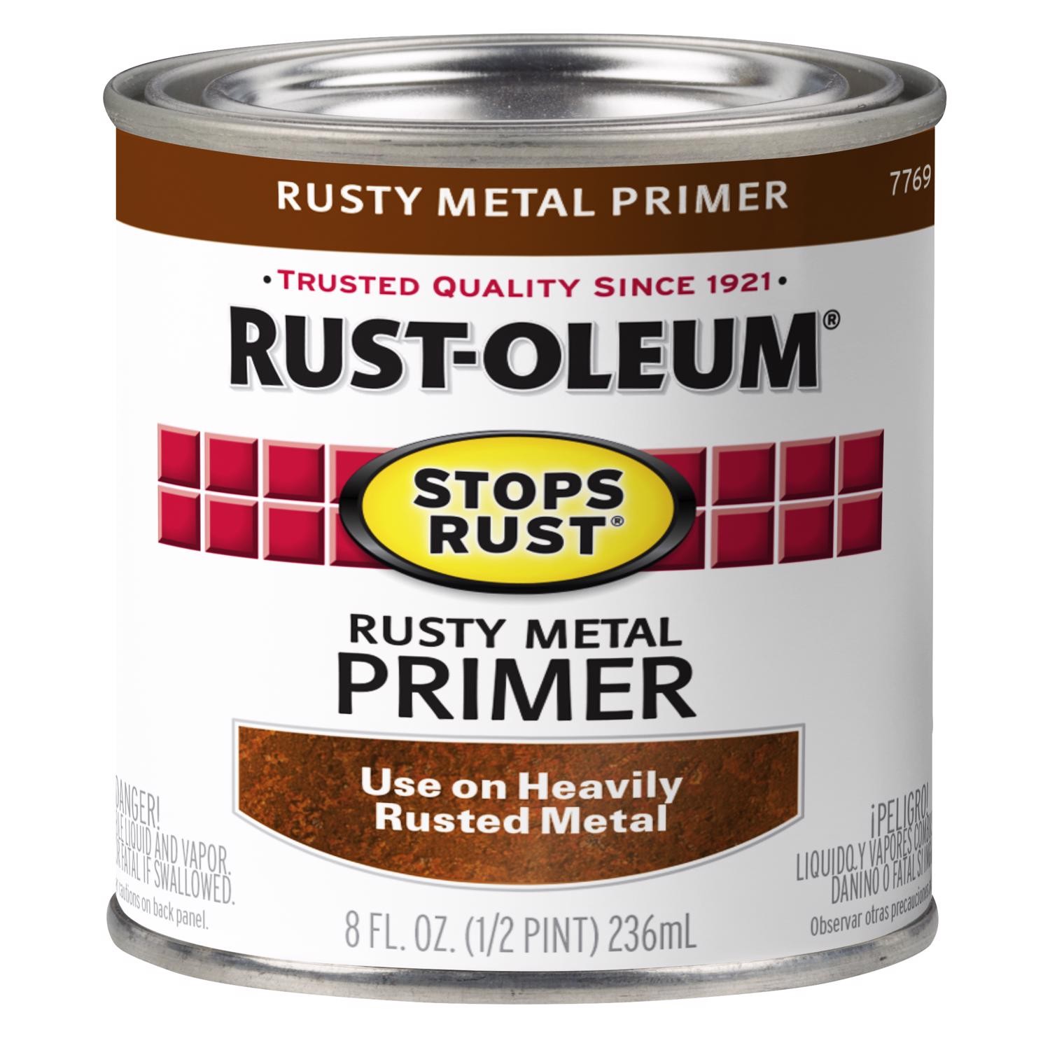 Rust-Oleum Stops Rust Brown Oil-Based Alkyd Primer 0.5 pt
