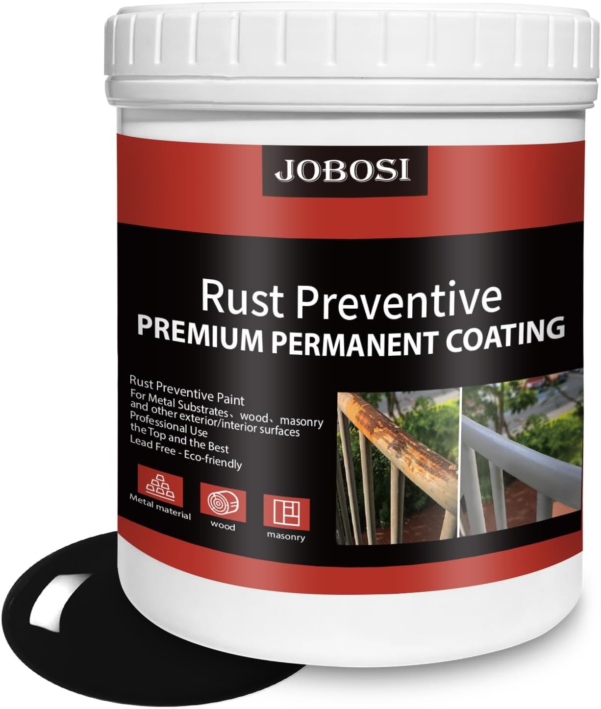 32 Oz Water-Based Rust Preventative Paint, Eco-Friendly Anti-Corrosion Coating