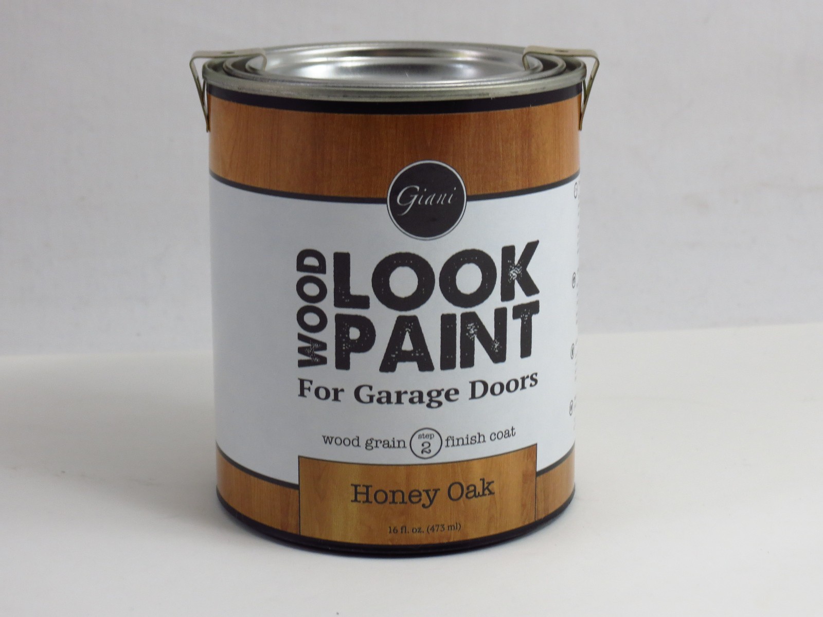 Giani Wood Look Paint for Garage Doors 16oz – Step 2 Honey Oak Finish Coat