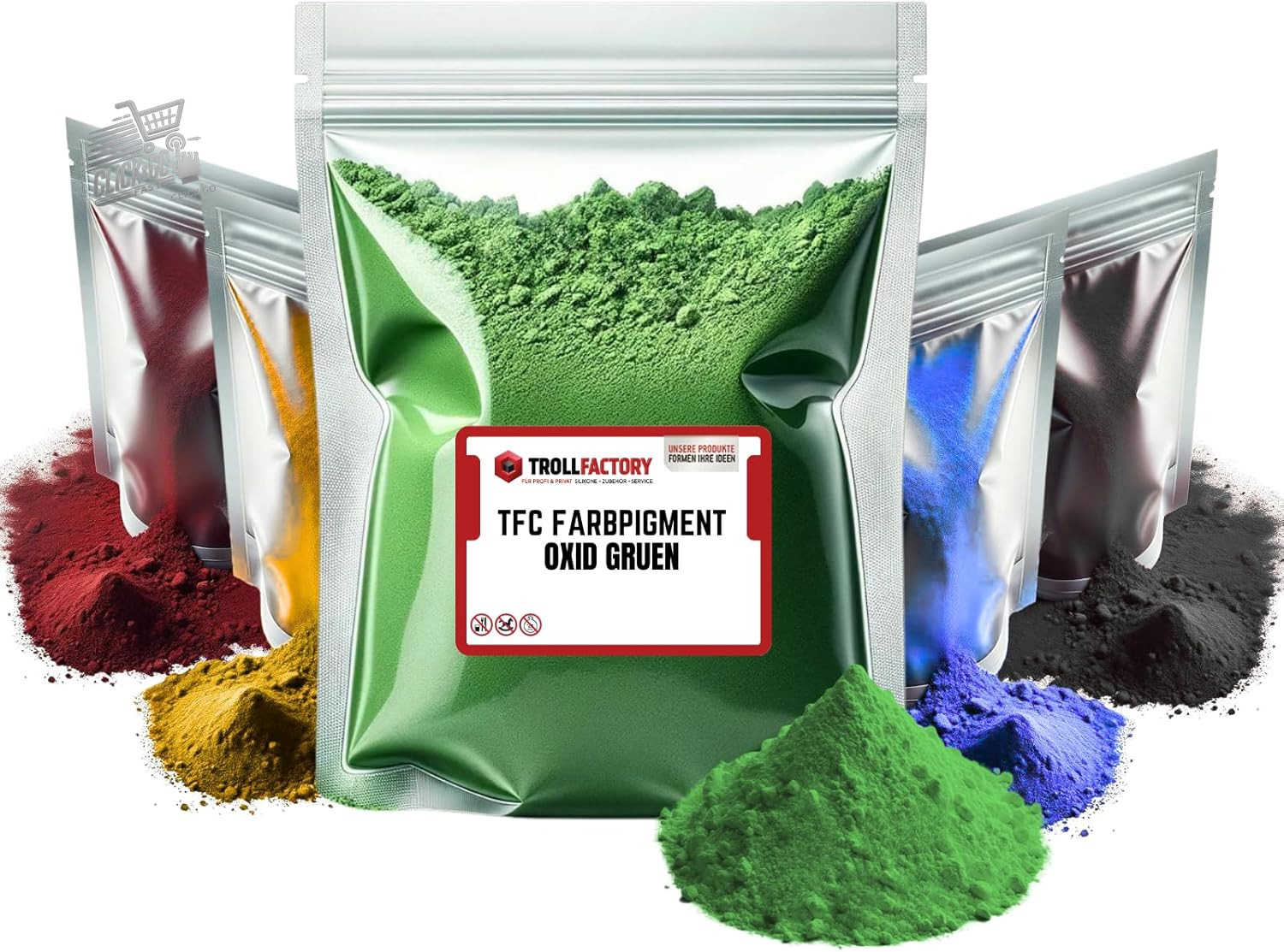 White Pigment Powder Plaster Cement Resin Epoxy Resin Opasso TFC 100g