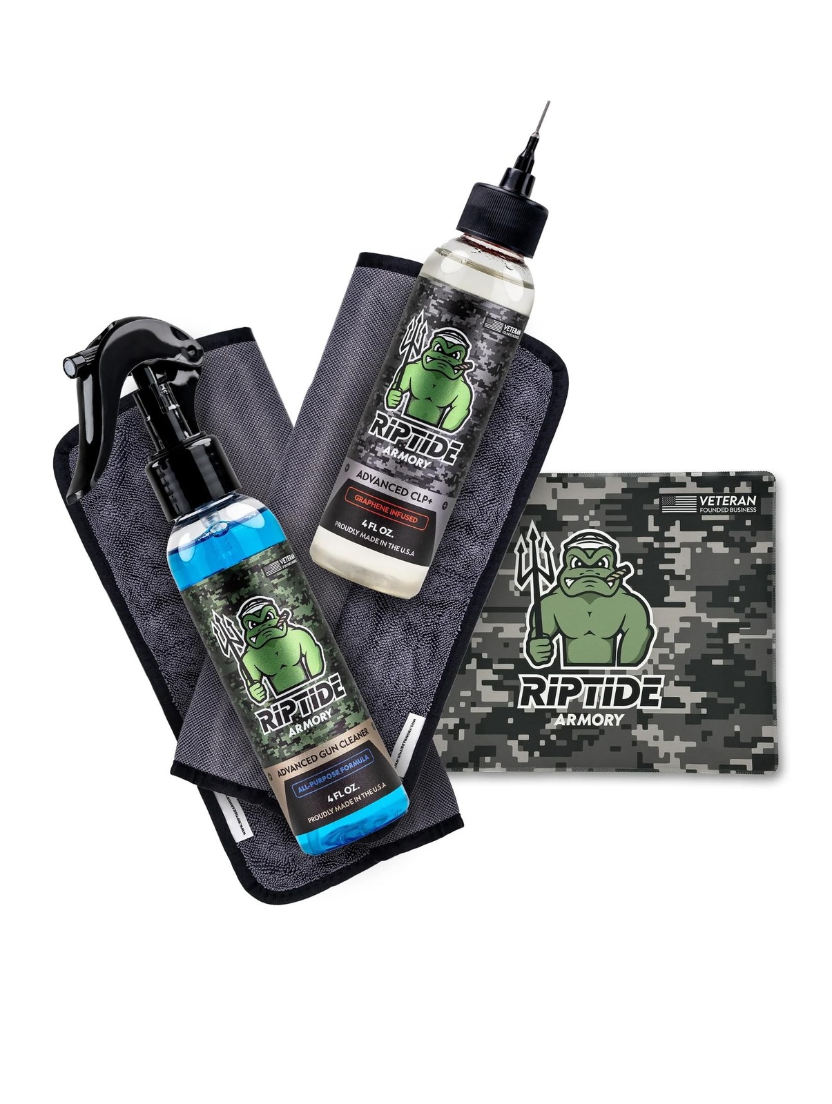 Riptide Armory Advanced Complete Gun Cleaning Kit – Cleans, Lubes, Protects T…