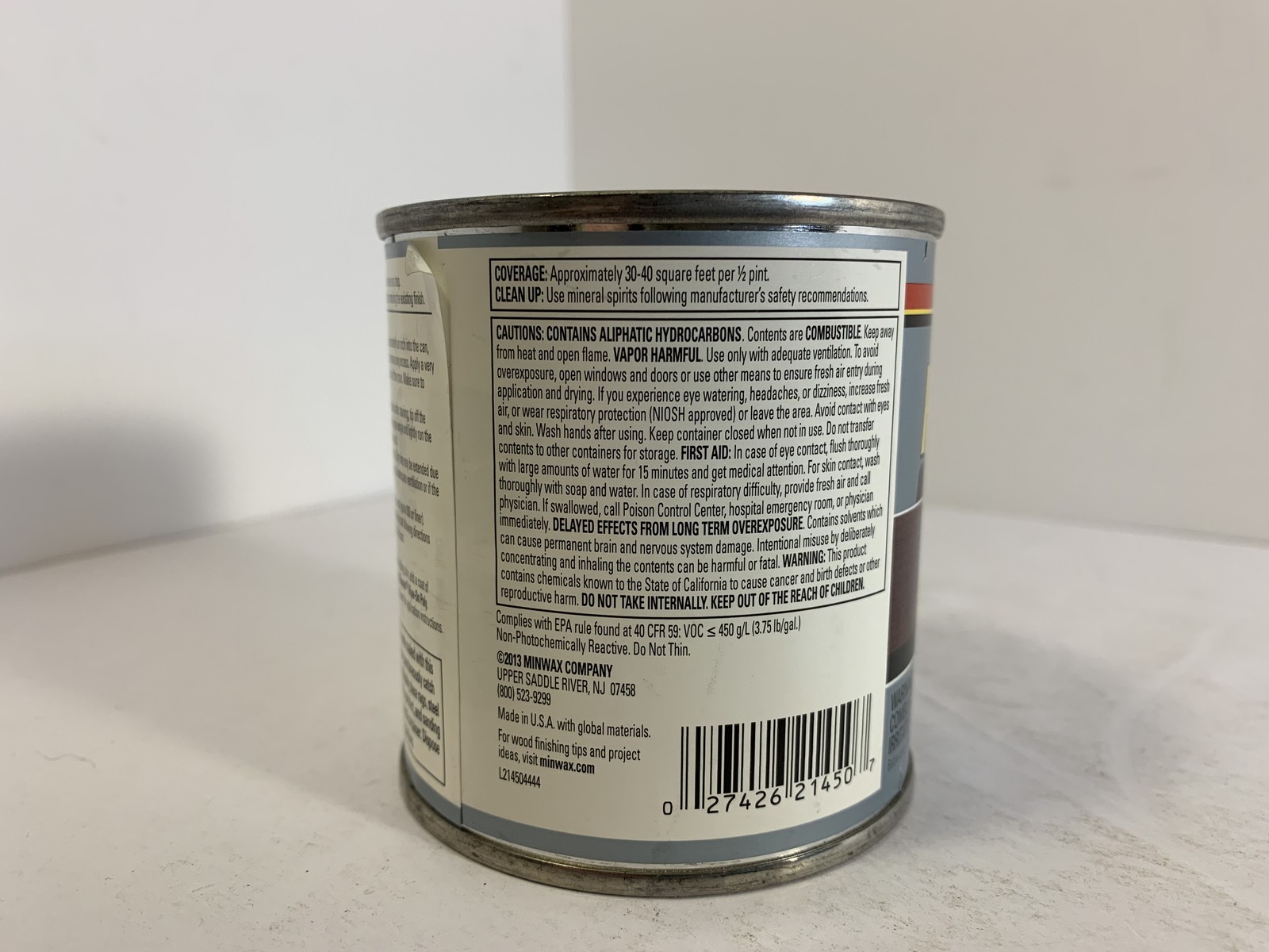 Minwax PolyShade Stain & Polyurethane Royal Walnut Gloss 1/2 Pint (8 fl oz)