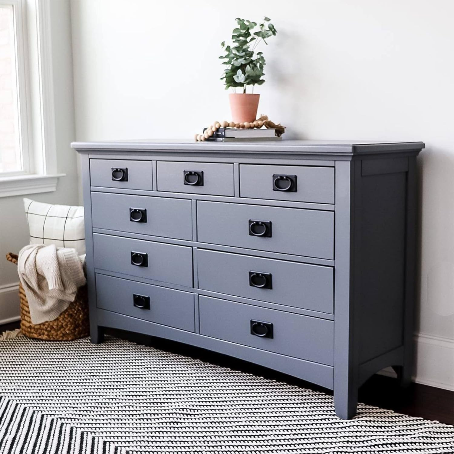 All-In-One Pewter Furniture & Cabinet Refinishing Paint Quart