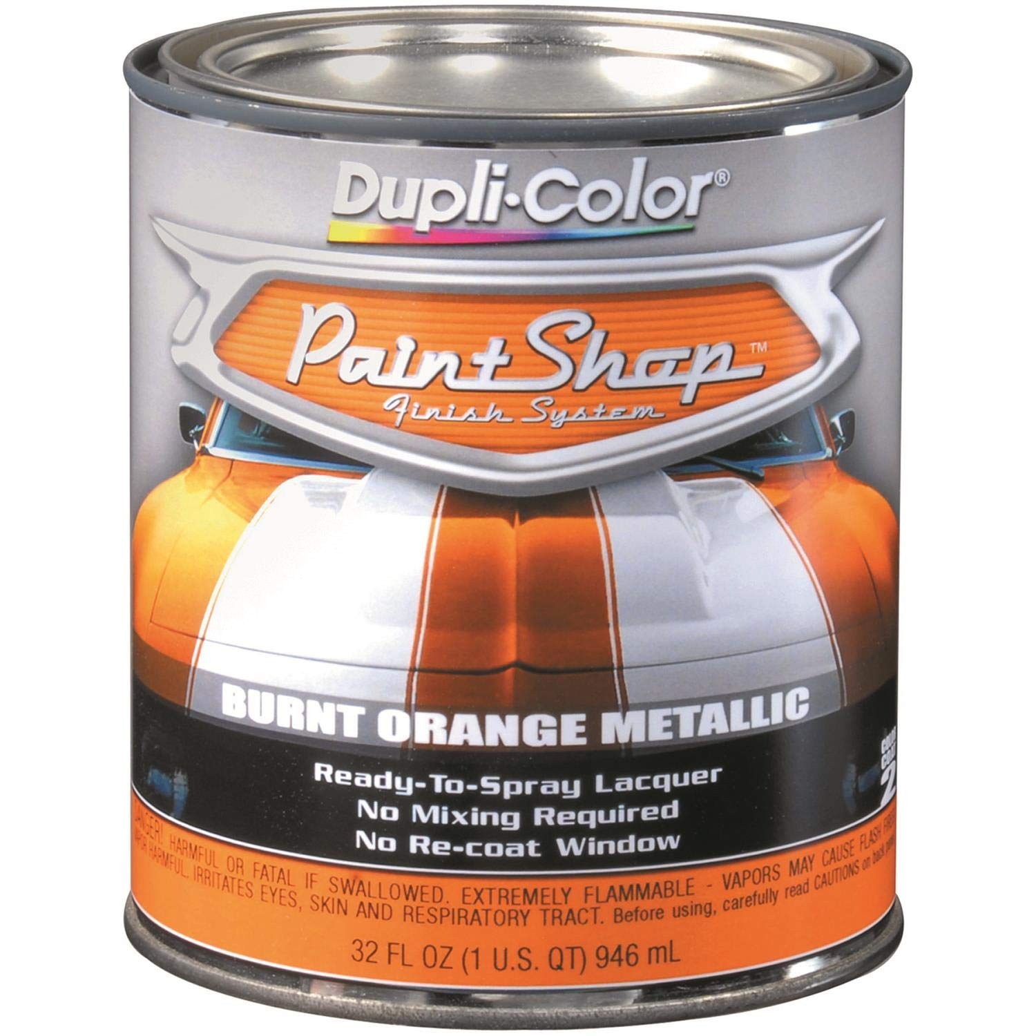 Burnt Orange Metallic Spray Paint Finish System 1 Quart