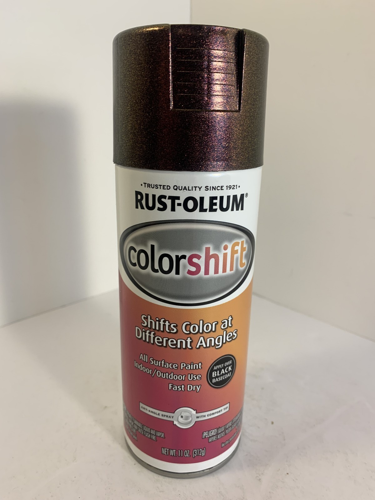 Rust-Oleum ColorShift Pink Champagne Spray Paint 11 oz Fast Dry Any-Angle