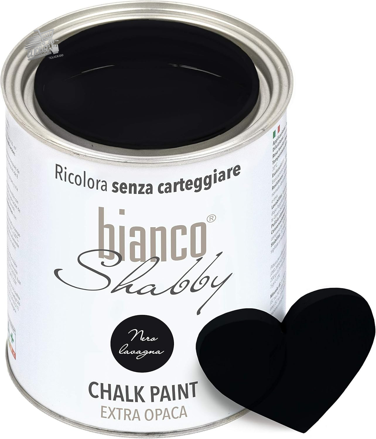 CHALK PAINT Black Chalkboard Matte Finish Painting Shabby Chic Furniture Wood Wall 1L