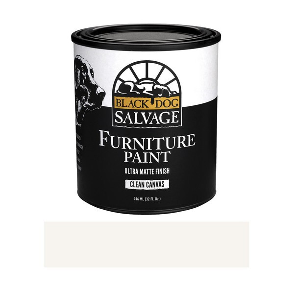 Furniture Paint, White “Clean Canvas”, Matte, Water Based, Low VOC