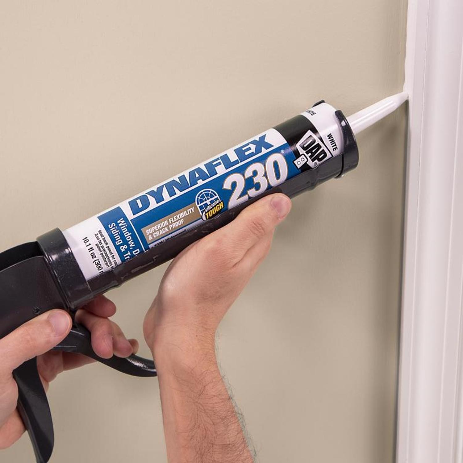DAP 18280 Black Acrylic Polymer Sealant Cartridge 10.1 oz. (Pack of 24)