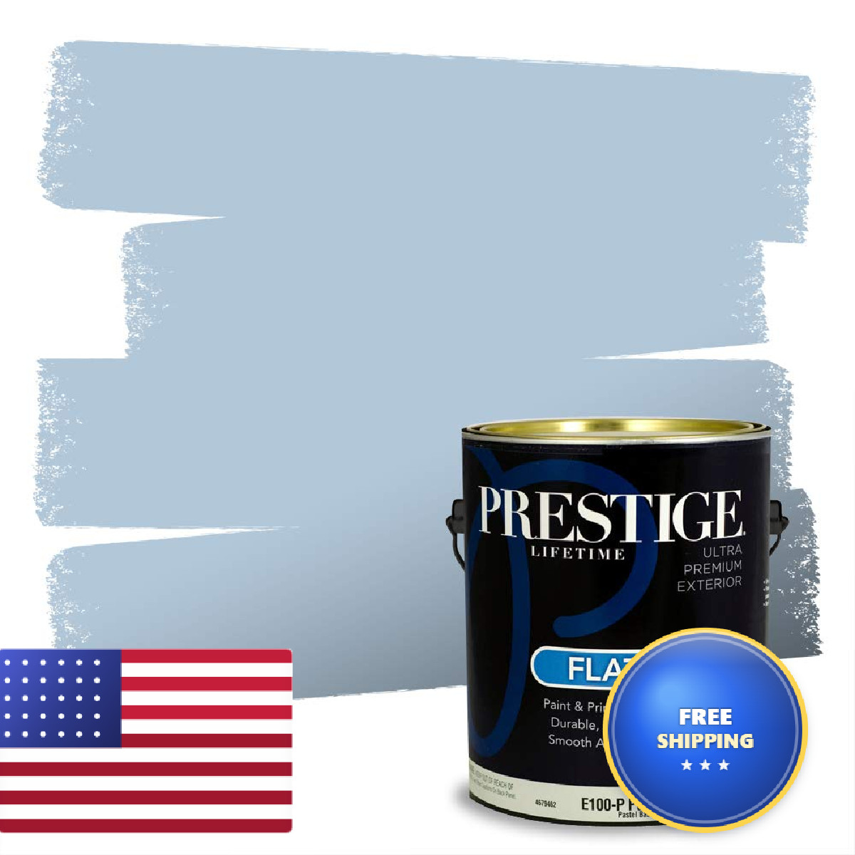 Prestige Paints Exterior Paint And Premiumr In One 1-Gallon Flat Comparable Matc