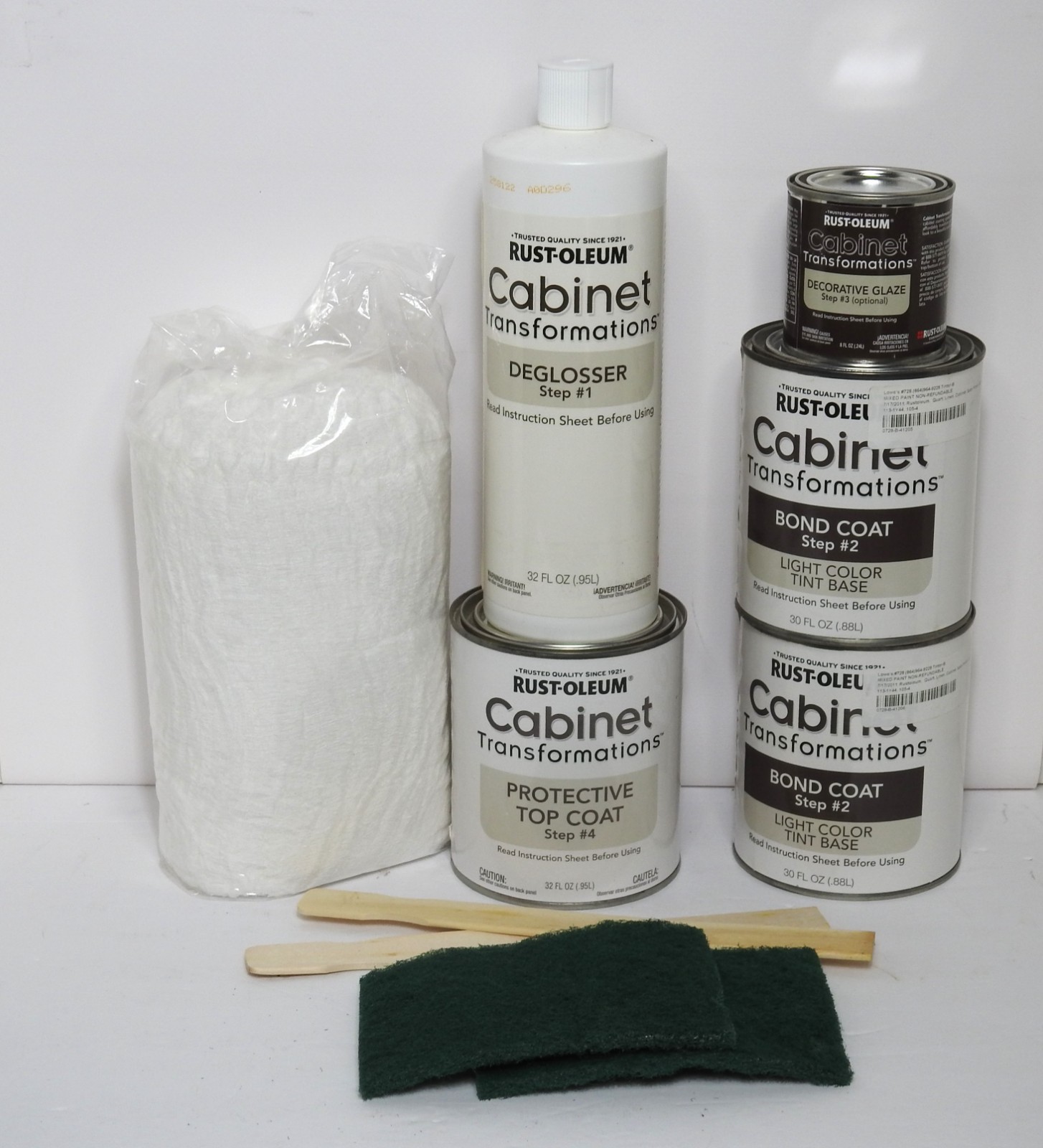Rust-Oleum Cabinet Transformations Cabinet Refinishing System Linen Color Kit