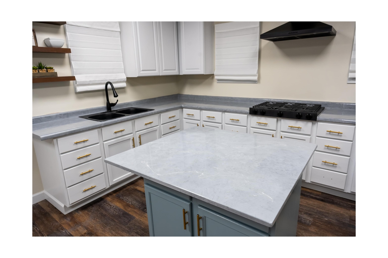Giani Marble Easy Epoxy Countertop Paint Kit (Emperador Grey)