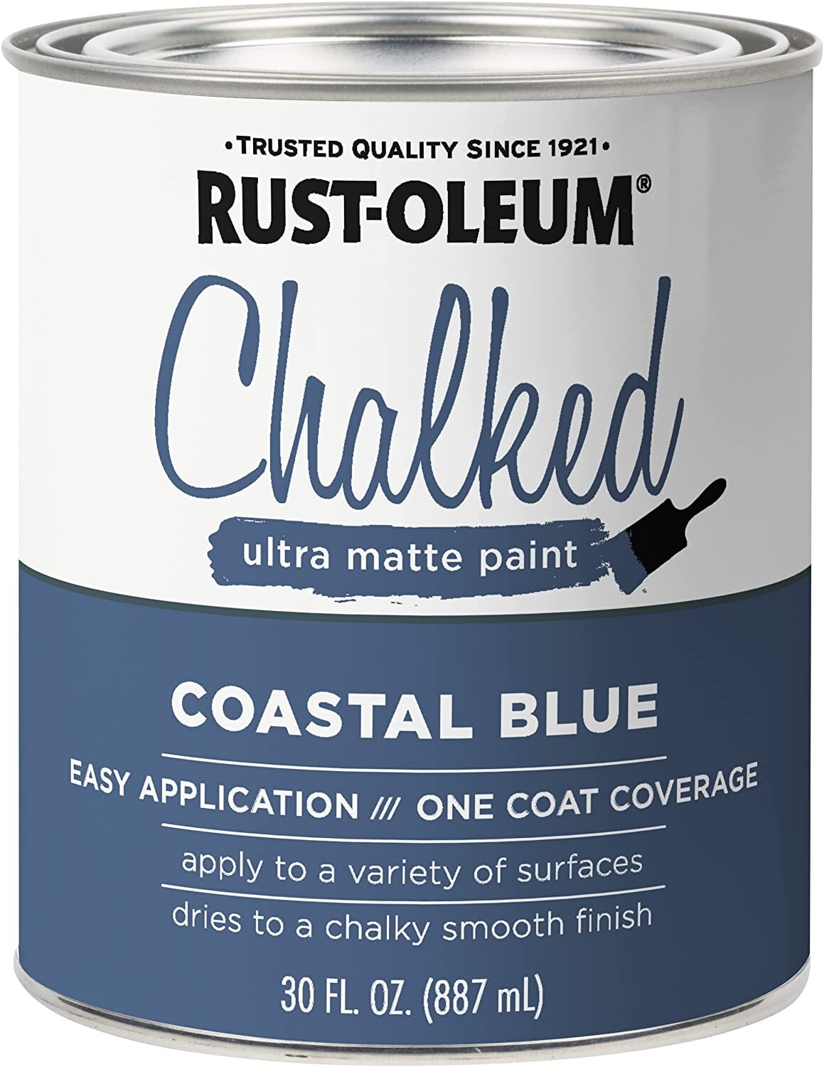 Rust-Oleum 329207 Ultra Matte Interior Chalked Acrylic Paint 30 oz Pack of 1