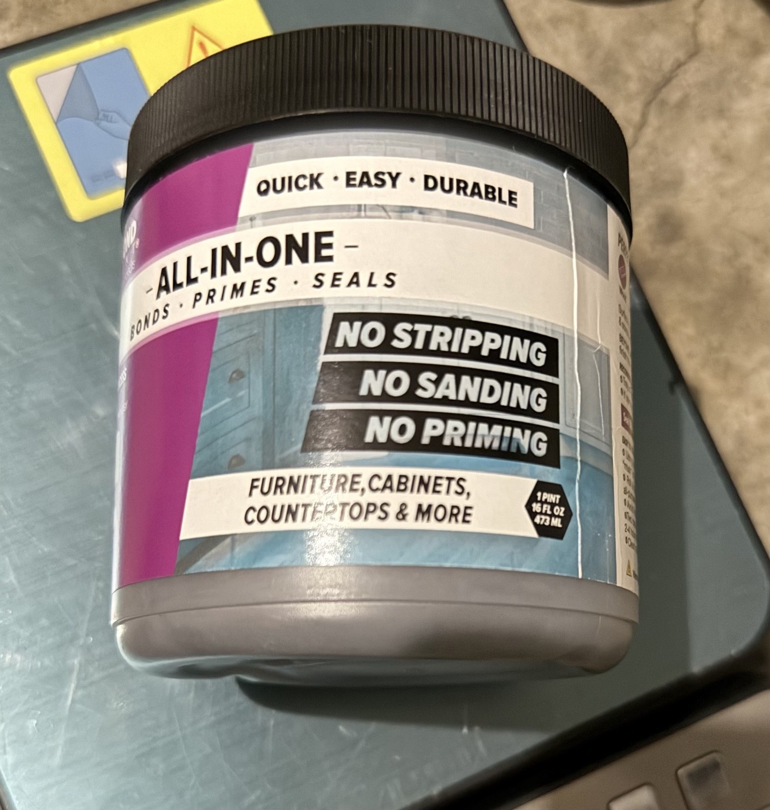 Transform Your Home with 1 Pint of Non-Toxic Pewter Matte Paint – Indoor/Outdoor