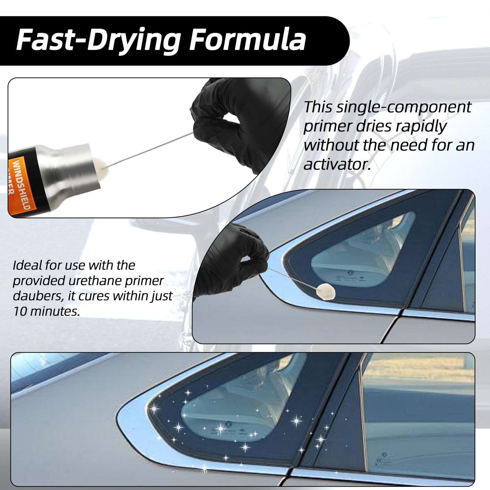 1 fl.oz Windshield Primer, Urethane Primer for Automotive, Promotes Adhesion …