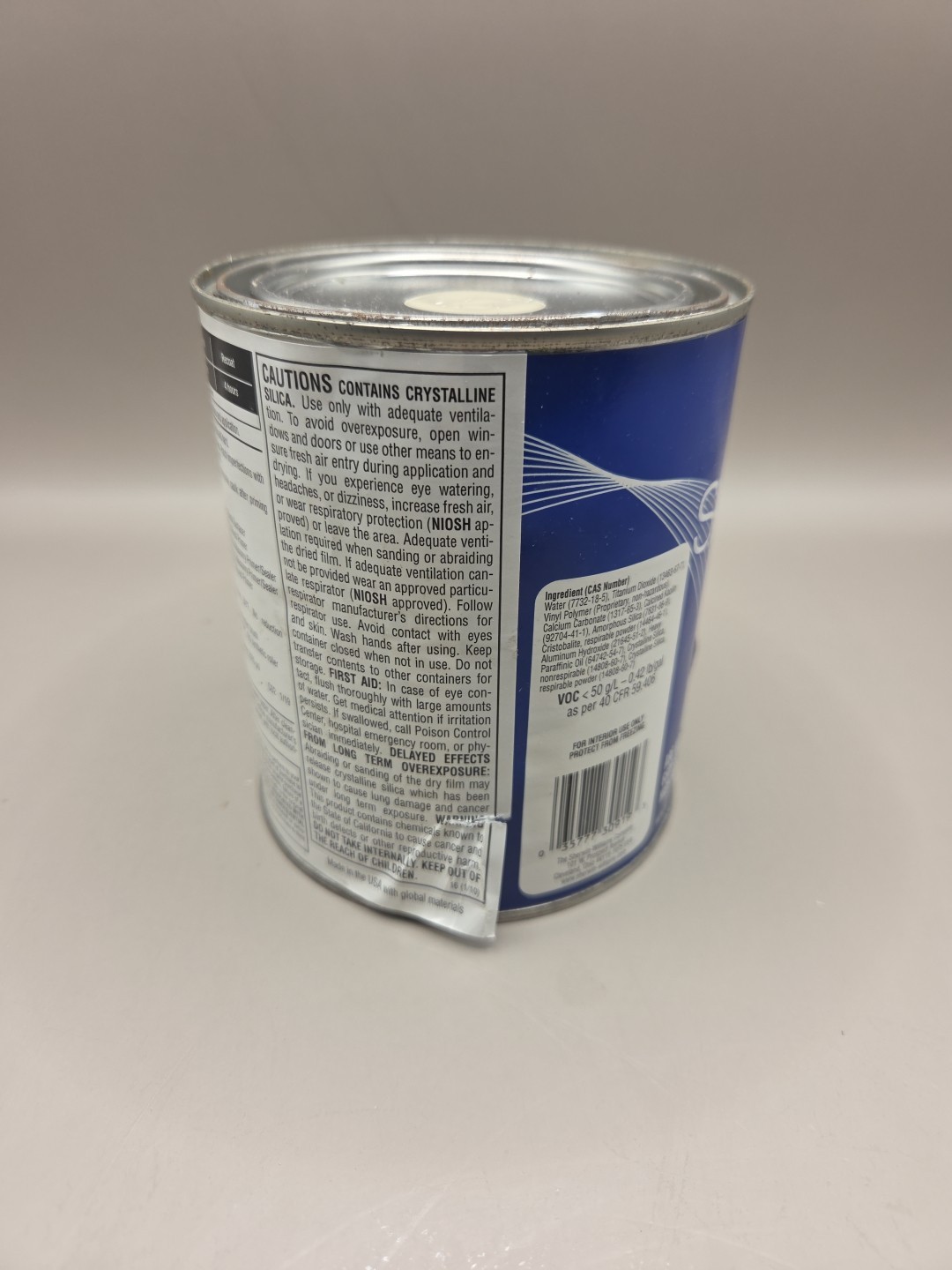 1 Qt Sherwin Williams SuperPaint Paint And Primer In One Color 6150 Universal…