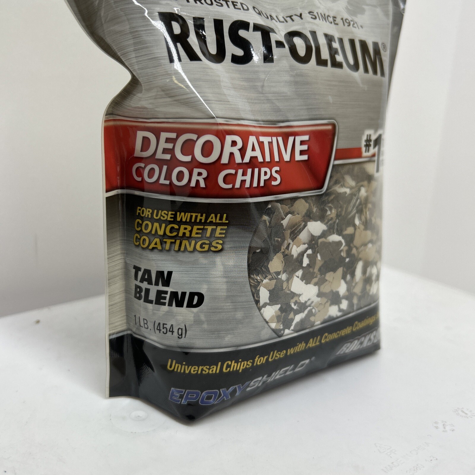 Rust-Oleum 312447 Decorative Color Chips, 1 Pound (Pack of 1), Tan Blend