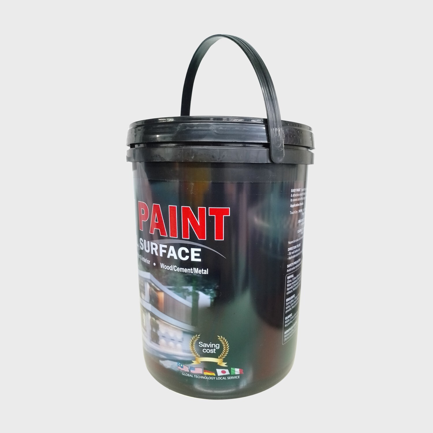 Wind Ice, Easy Paint 5L/1.3gal – Mid Sheen (Interior Wall) JS08 Off White Shade