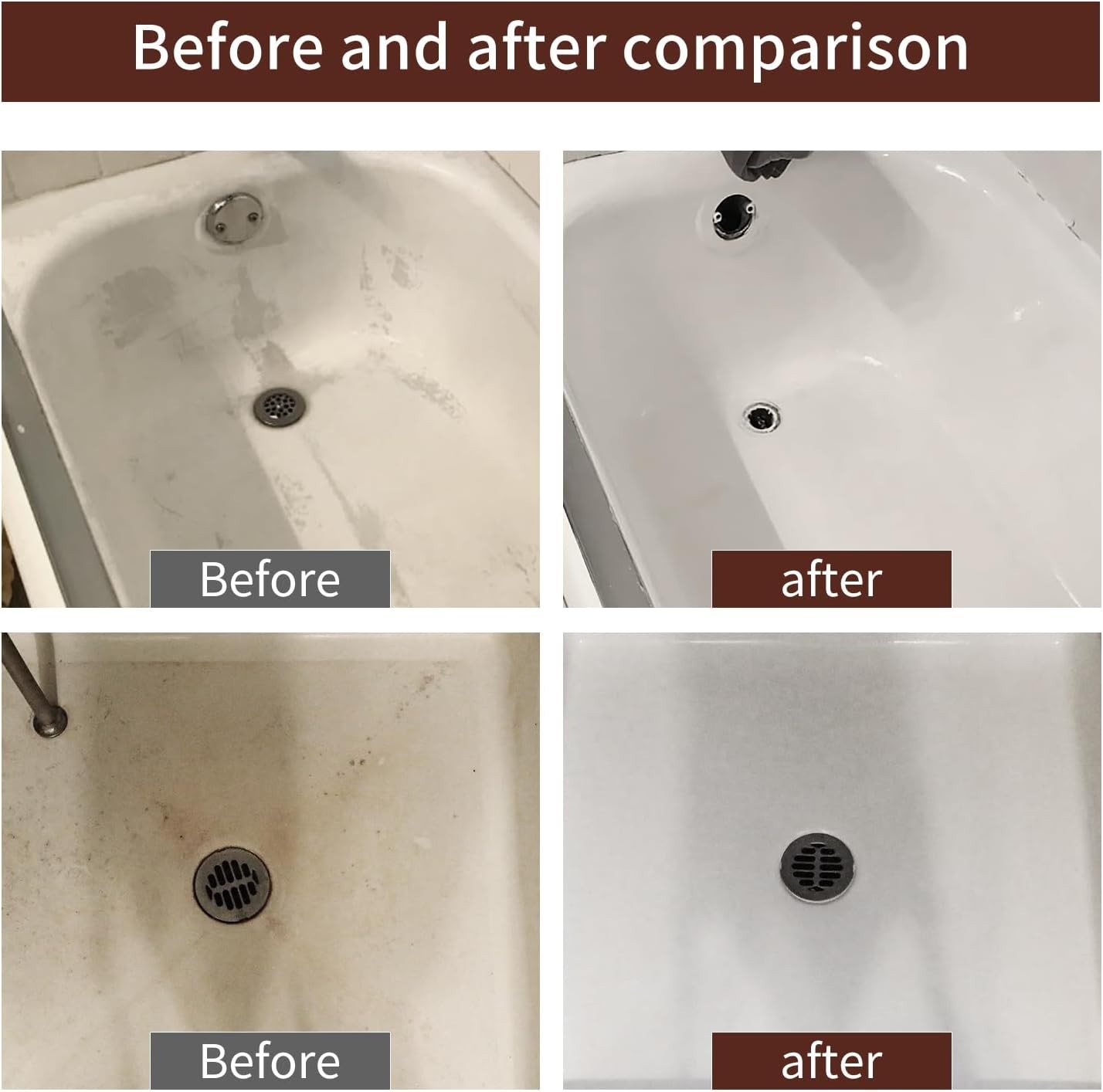 Tile Spray Paint, White Ceramic Porcelain Fiberglass Tub and Tile Refinishing