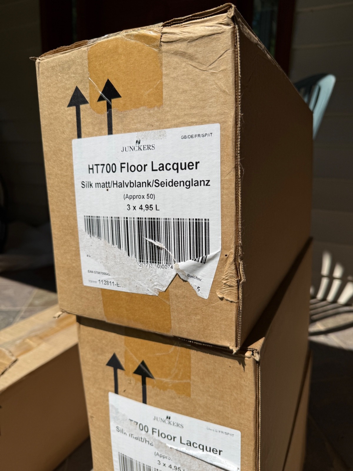 Junckers HT700 Floor Lacquer – Silk Matte – h20 based hardwood floor finish – 5L