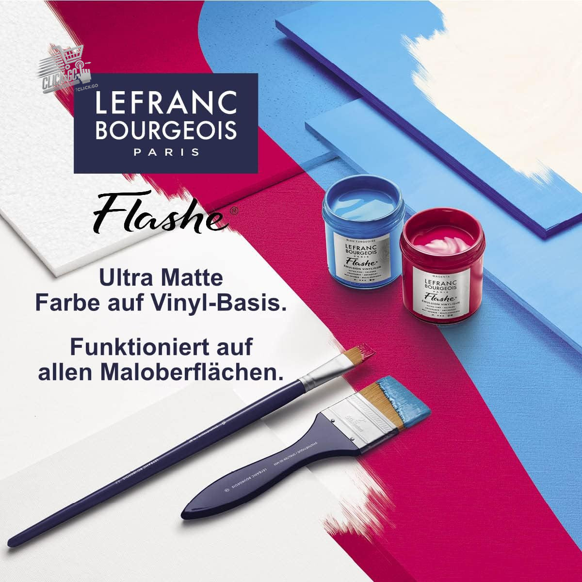 LB ACRYLIC FLASHES 400ML FLUORESCENT WHITE ACRYLIC COLOR EXTRA FINE VINYL LEFRANC