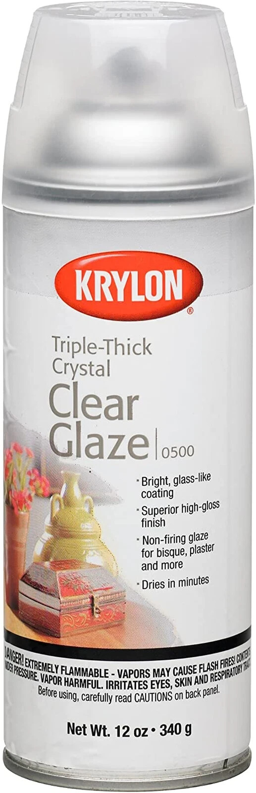 Shiny Triple Thick Clear Glaze Spray – 12oz for a Durable Finish!