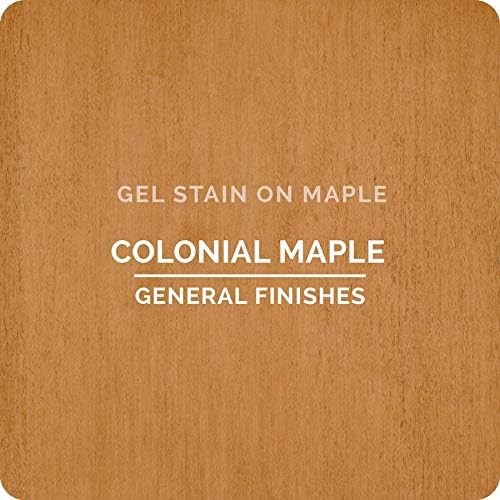 Oil Base Gel Stain 1 Quart Colonial Maple