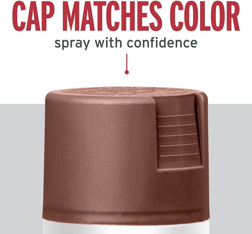 Rust-Oleum 214085 Stops Rust Spray Paint, 12 oz, Flat Brown