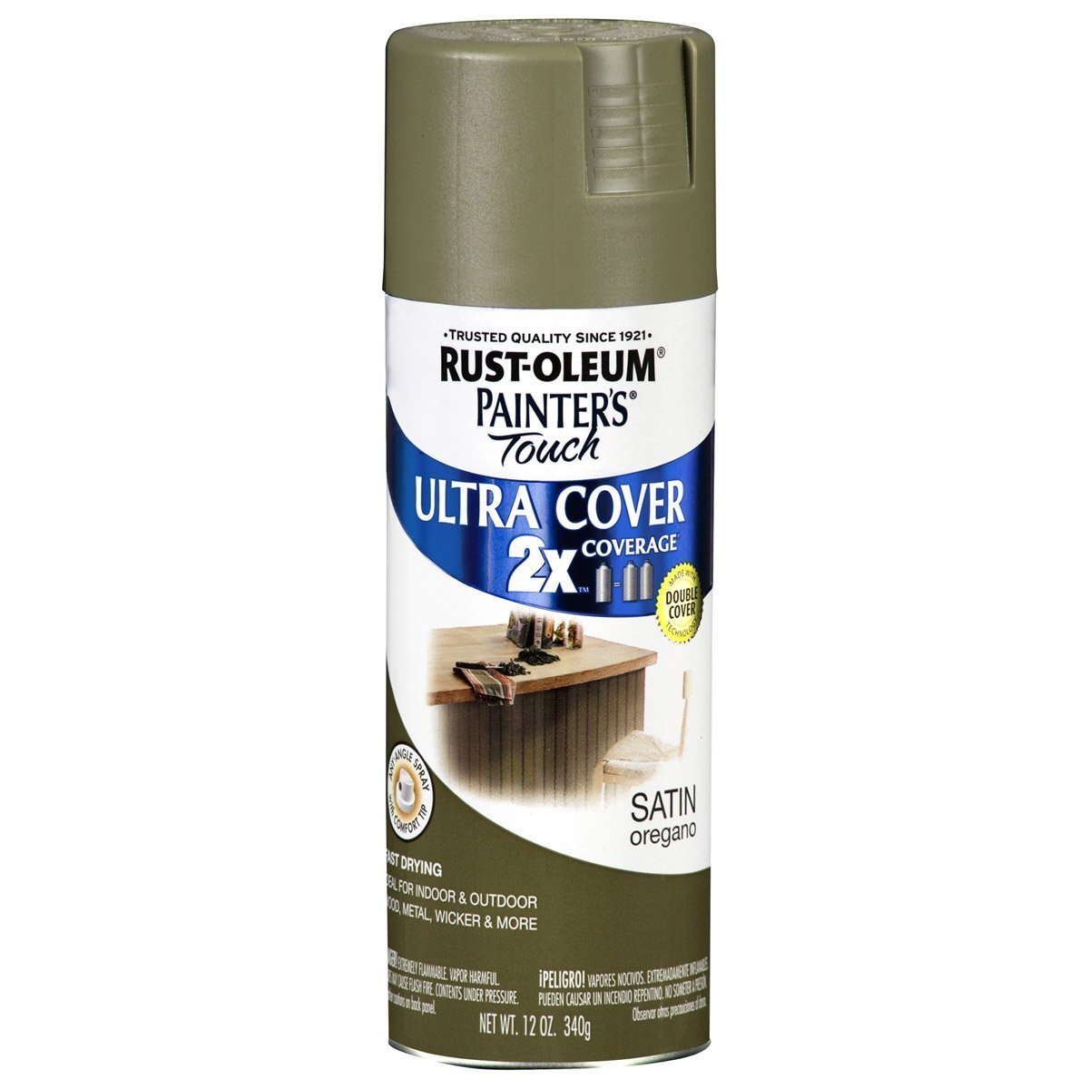 Rust-Oleum Painter’s Touch Multi Purpose Spray Paint, 12-Ounce