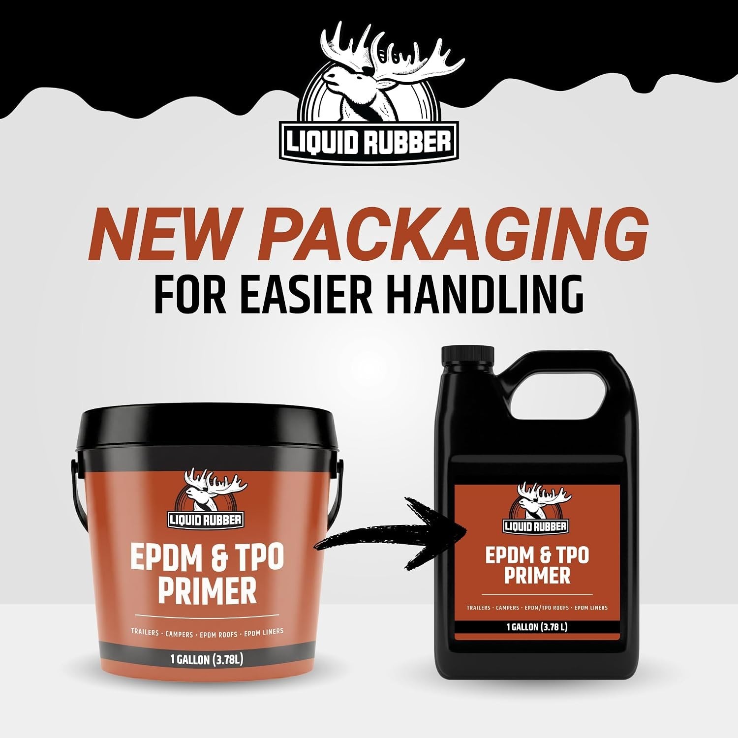 High-Performance EPDM Primer for RV/Camper Roofs – 1 Gallon Waterproof Formula