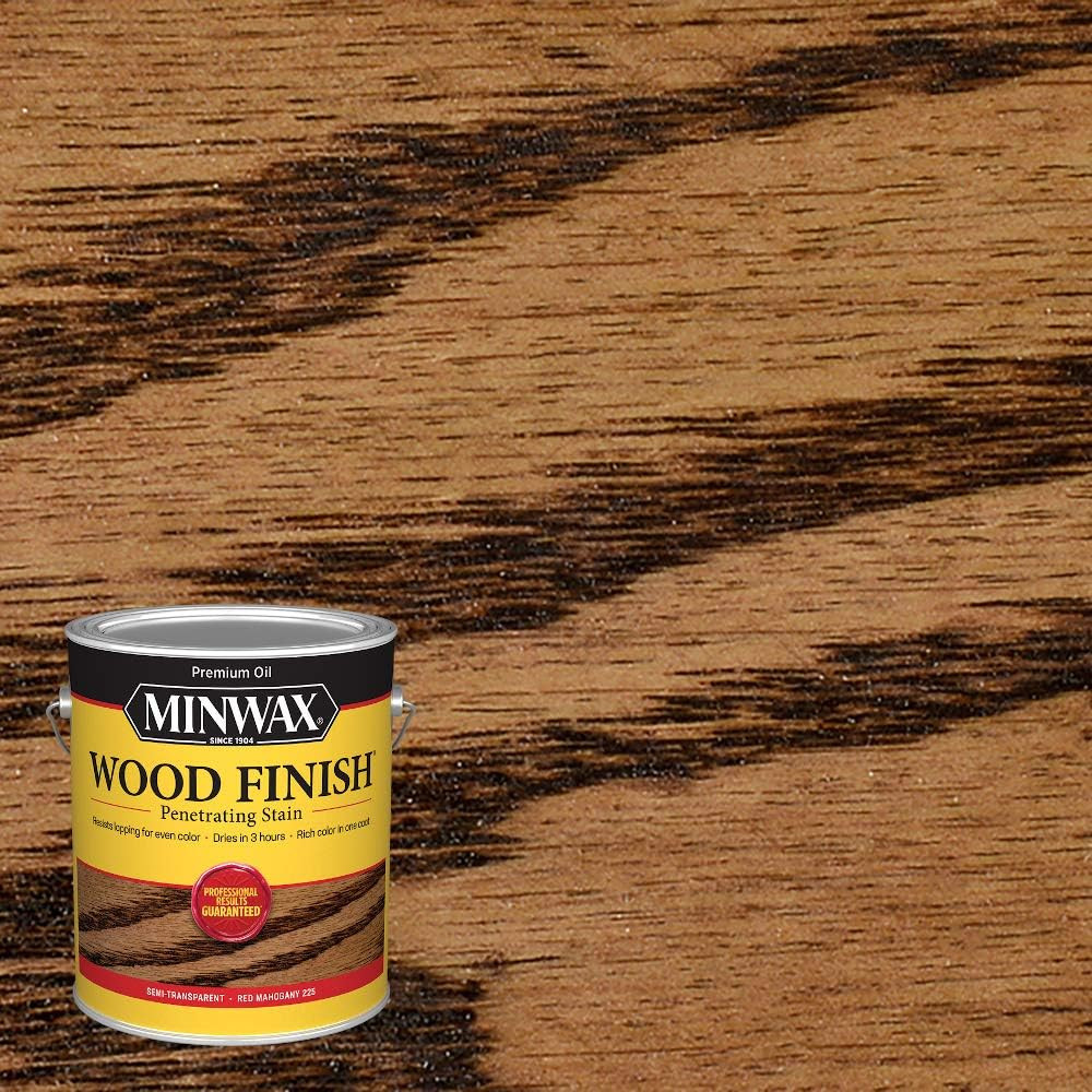 Red Mahogany Wood Stain – 1 Gallon, 250 VOC Compliant Finish