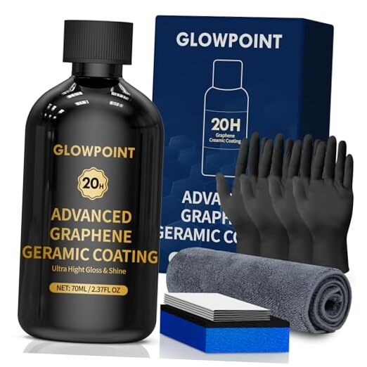 Ceramic Coating for Cars, 20H Graphene Ceramic Coating for Auto Detailing,