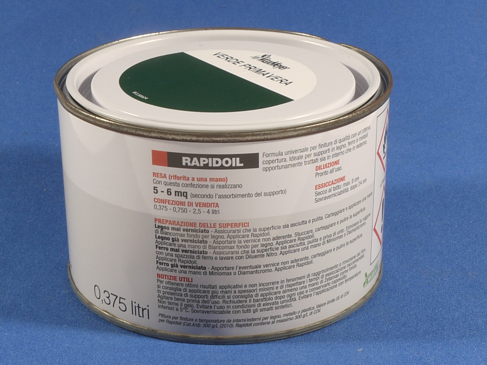 PRL) MAX MEYER POLISHED ENAMEL PAINT COLORS RAPIDOIL PAINT 5 PCS IRON WOOD