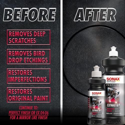 CutMax Cutting Compound 246300 | Paint Correction for Removing Deep 1L