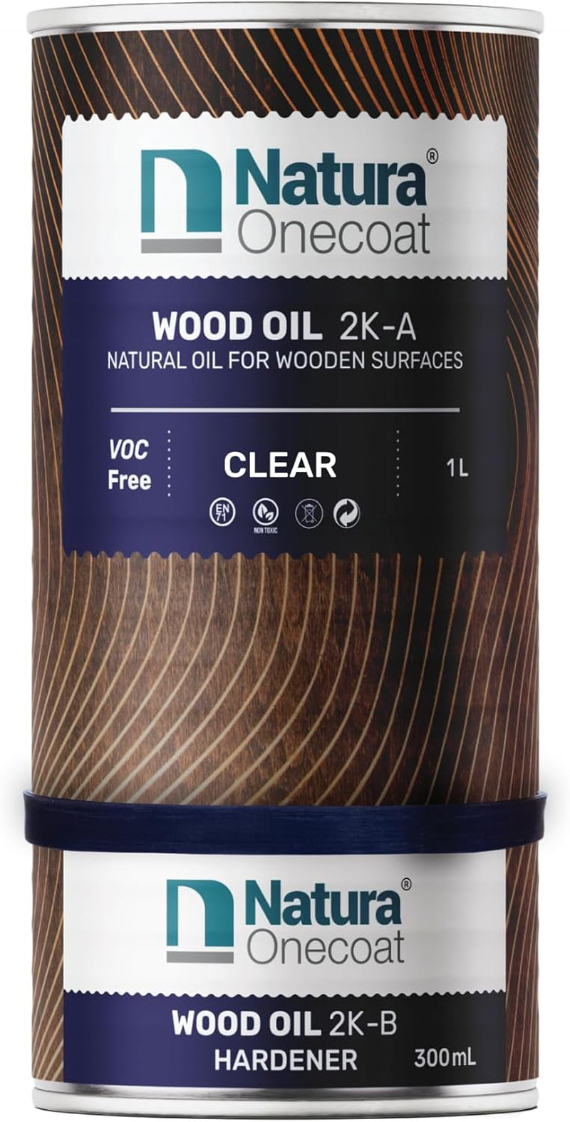 Eco-Friendly Clear Wood Stain Oil – 1.3L, Fast-Drying, Durable Finish