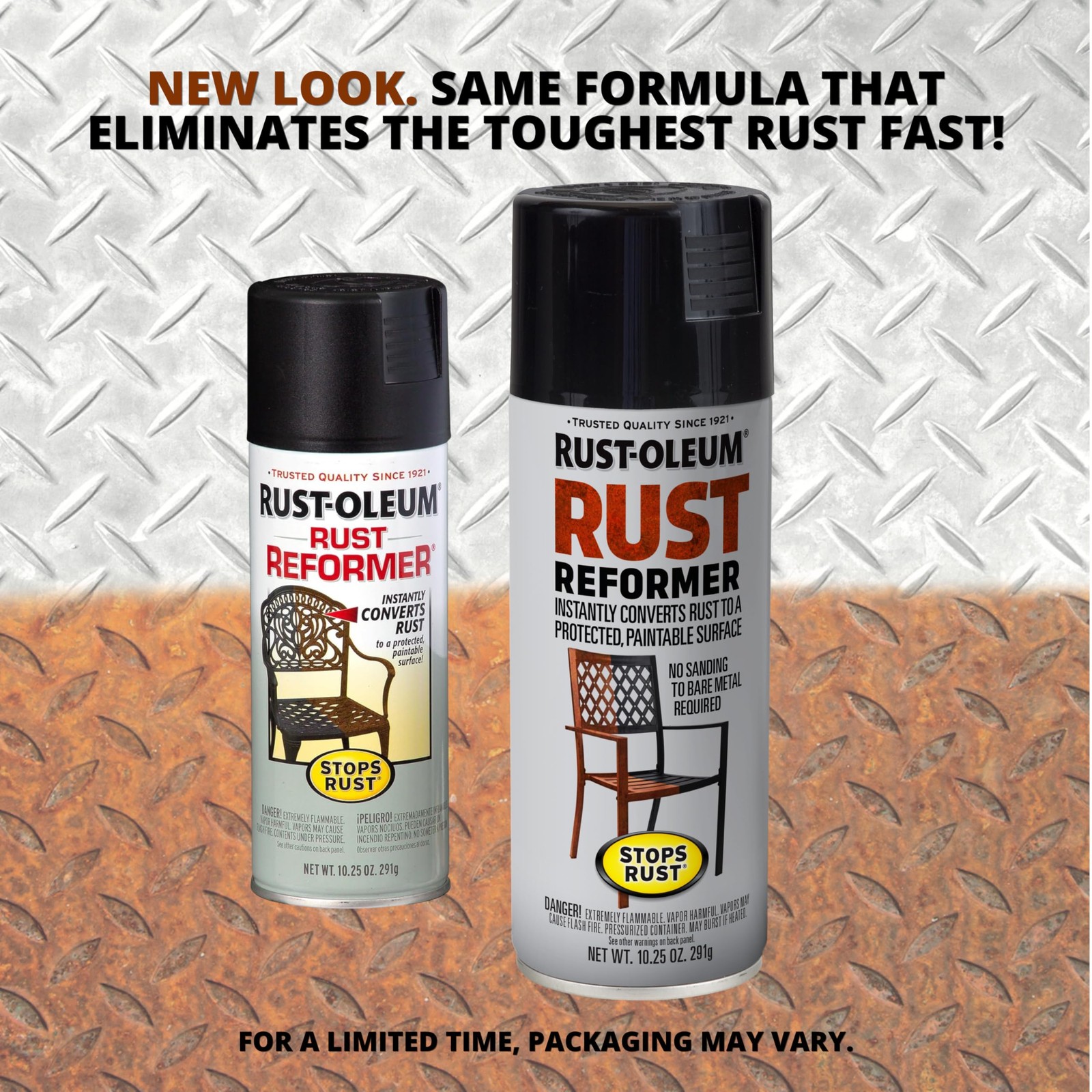 Rust Oleum Stops Rust Reformer Spray Instantly Converts Rust to a Protected