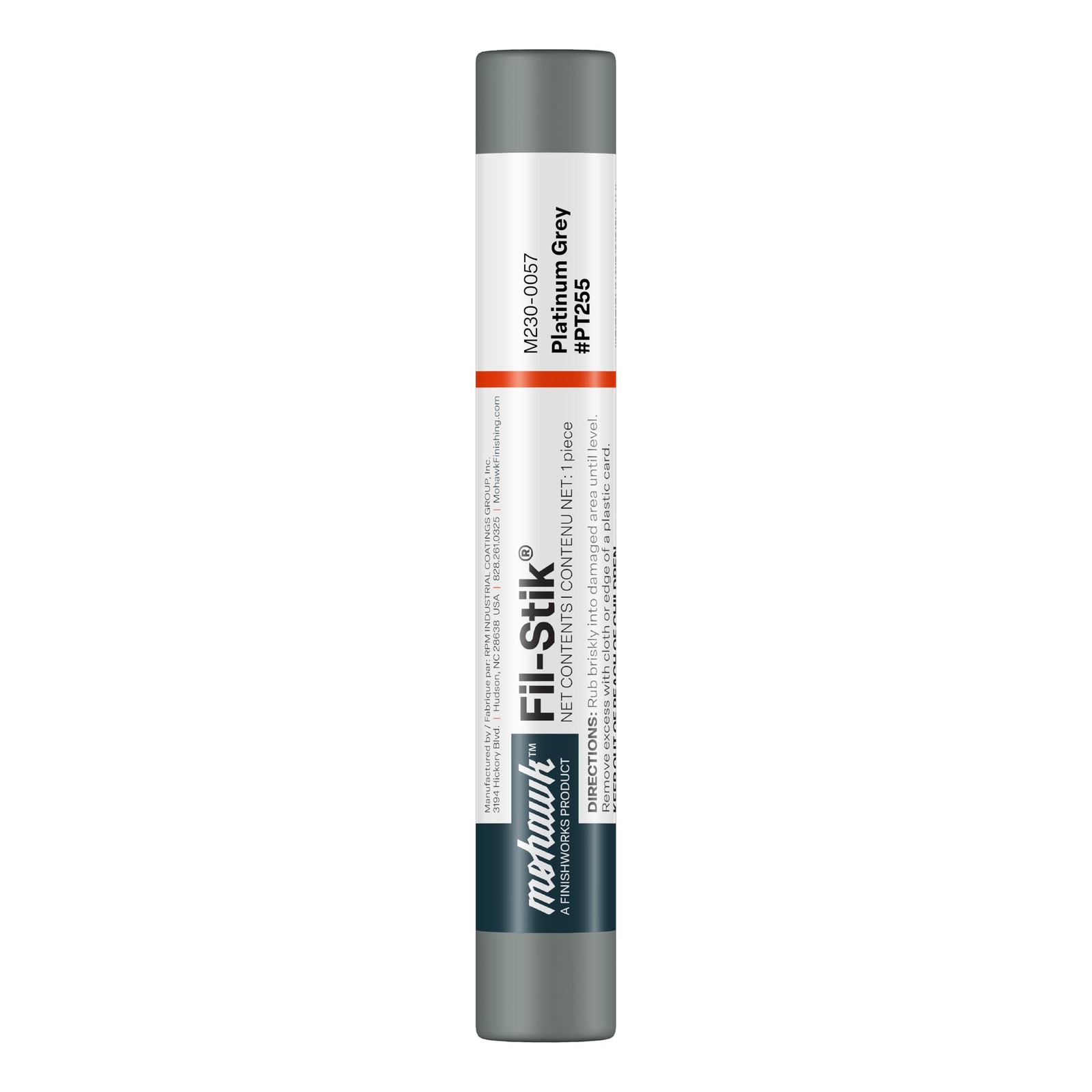 MOHAWK Finishing Products Fill Stick (Fil-Stik) Putty for Platinum Grey