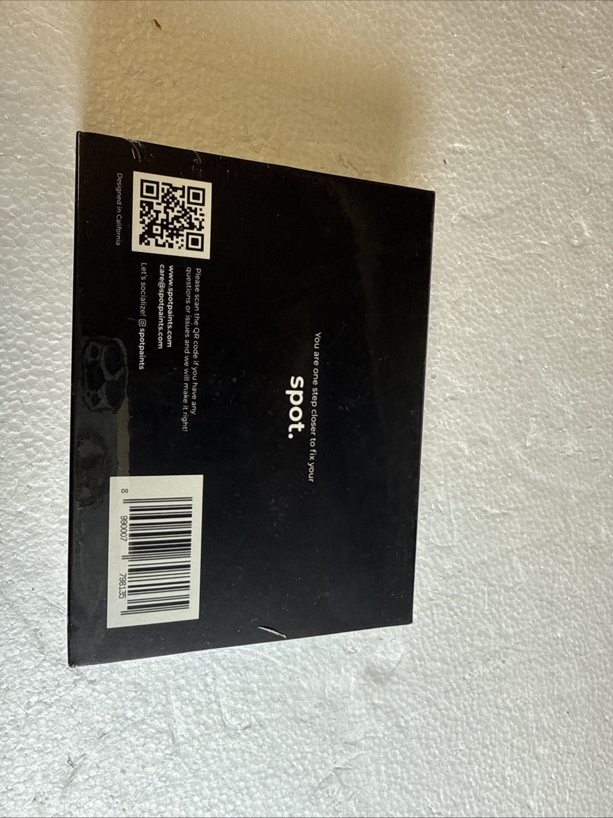 spot. Matte Finish Touch Up-Paint, Grey + White 3 Shades Pack (98% Full)