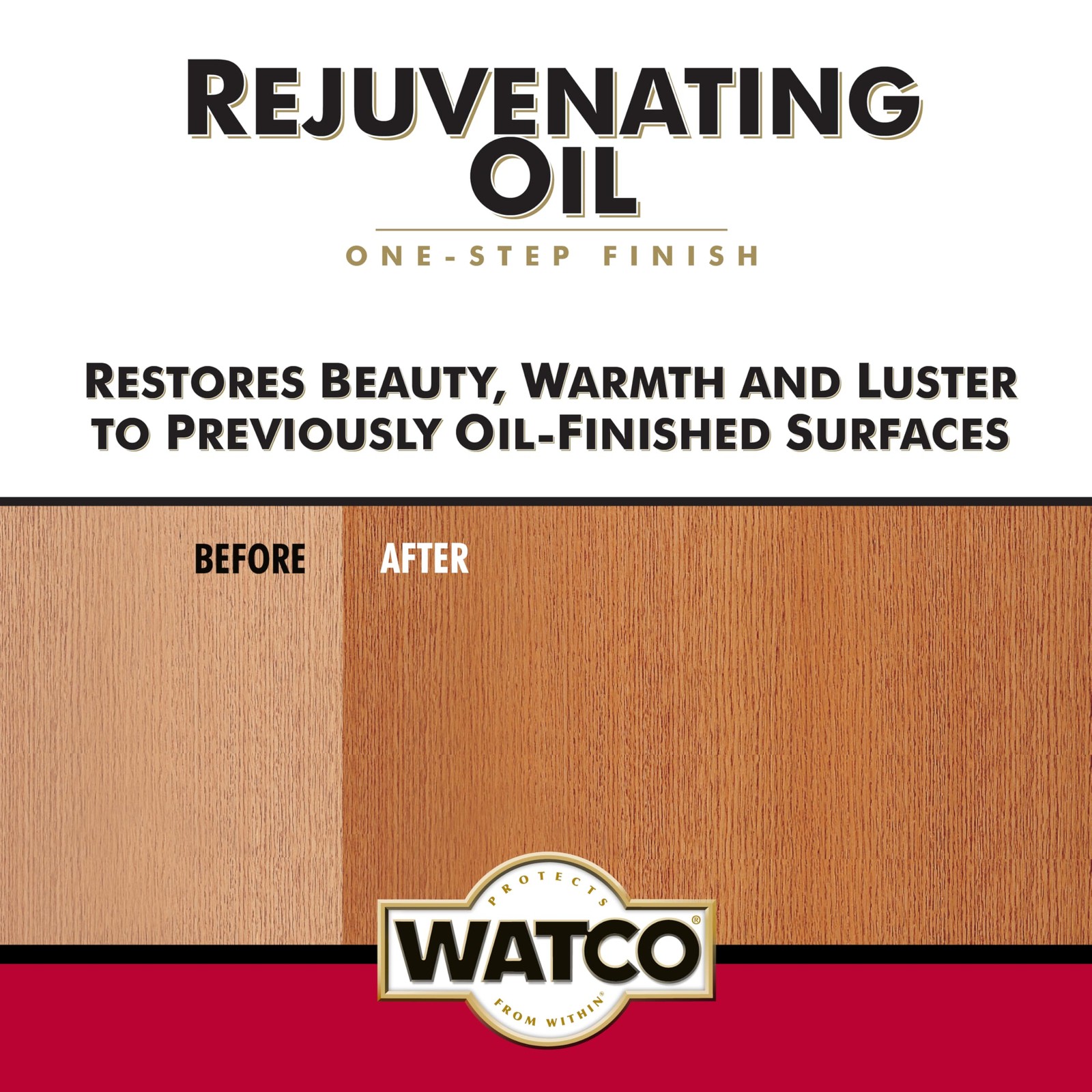 Rejuvenating Oil | Wipe On Application | Restores Oil‑Finished Wood | Removes…