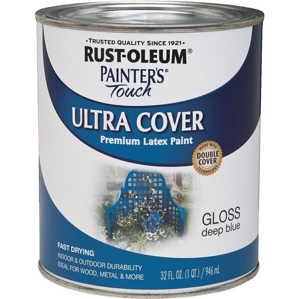 RustOleum Deep Blue Latex Paint