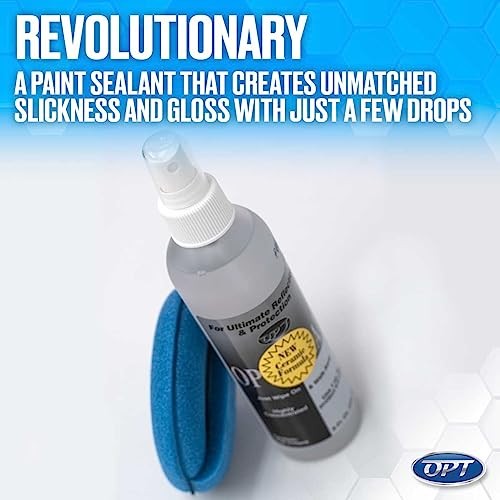 Optimum Opti-Seal Polymer Paint Sealant Spray for Automotive Paint and 8 oz.