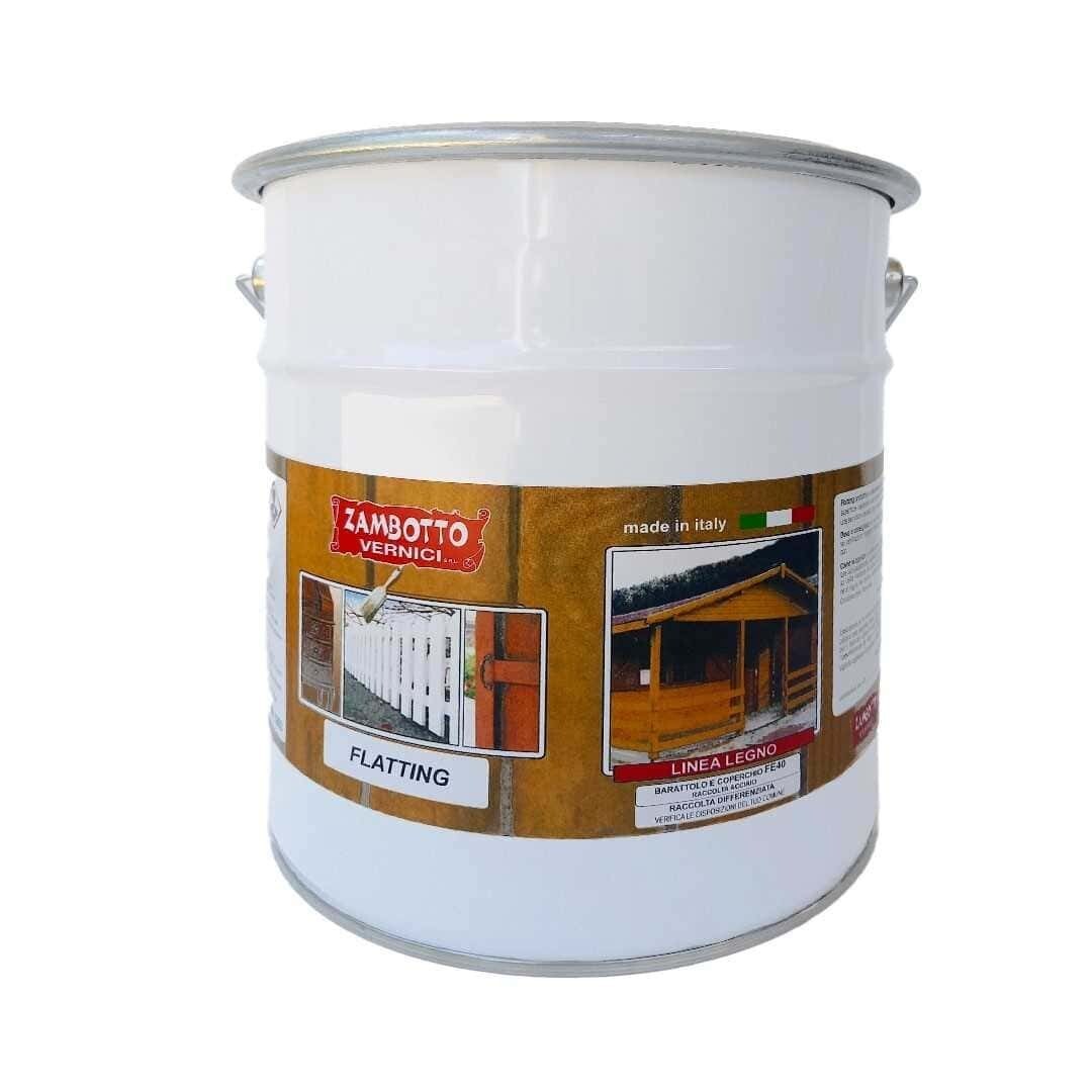 Clear Solvent Waxed Flatting for Indoor and Outdoor Wood (1 LITER)