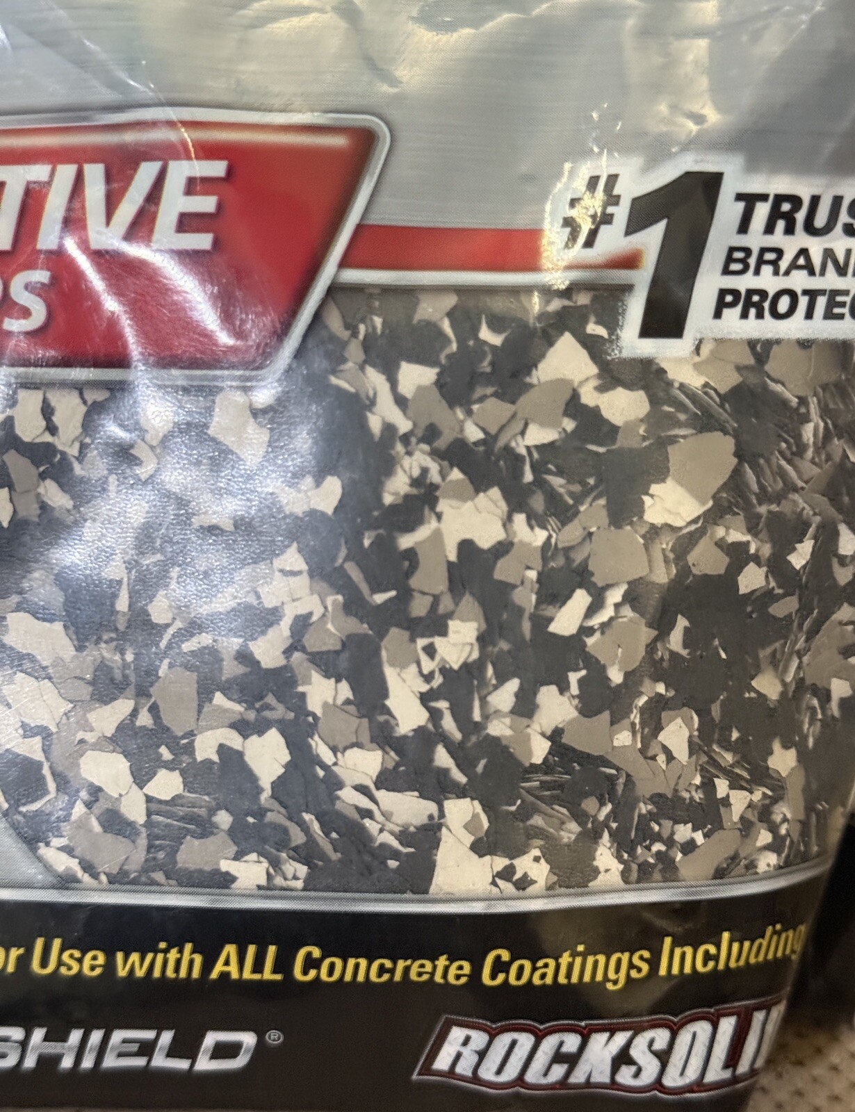 Rust-Oleum “Mocha Blend” 1 lb. Concrete Floor Decorative Color Chips ** NEW **