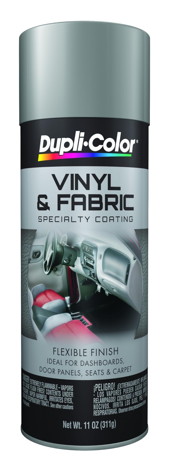HVP109 Vinyl and Fabric Coating Spray Paint – Medium Gray – 11 oz Aerosol Can