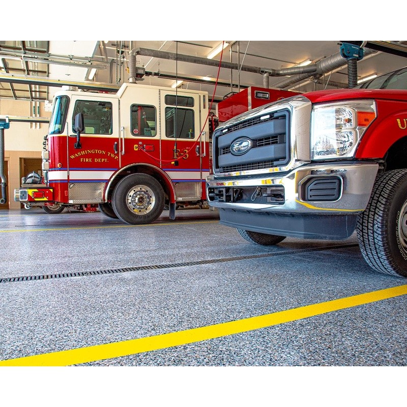 Decorative Chip Flakes Flooring Solution Garage Basement Showroom Easy Durable