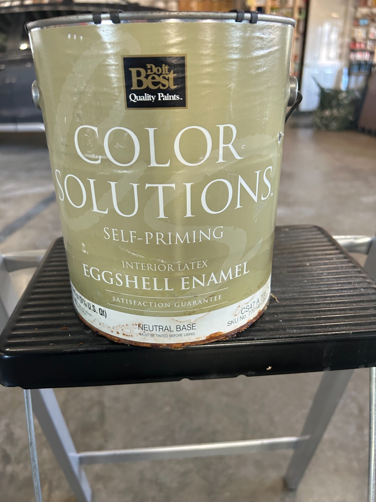 1-gallon Do it Best Color Solutions Latex Self-Priming Eggshell Interior Paint