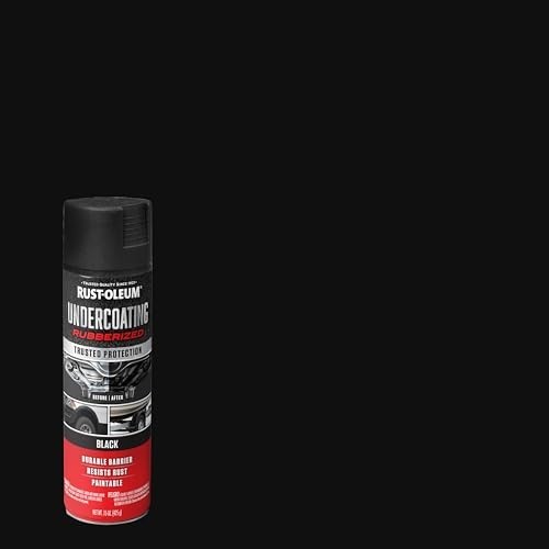 248657 Rubberized Undercoating Spray, 15 Oz, Black