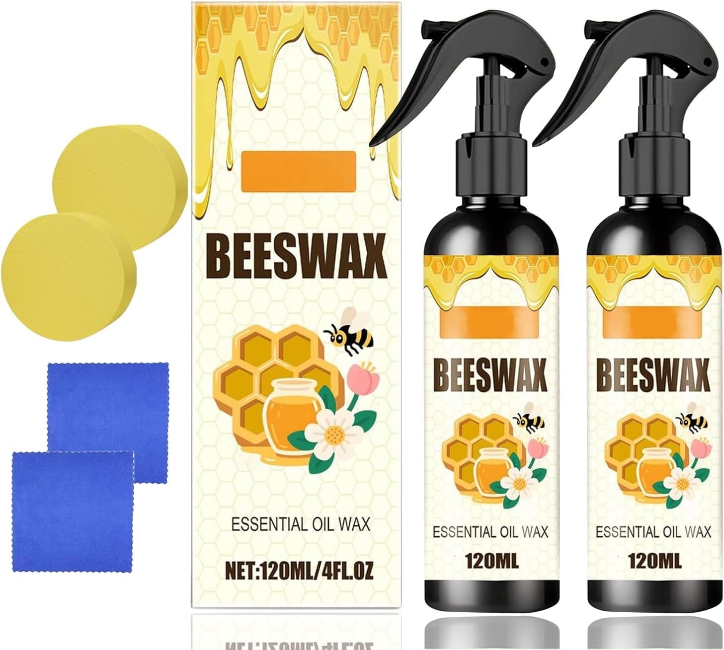 Beeswax Spray Cleaner – Restore, Polish & Protect Your Wood and Leather Pieces
