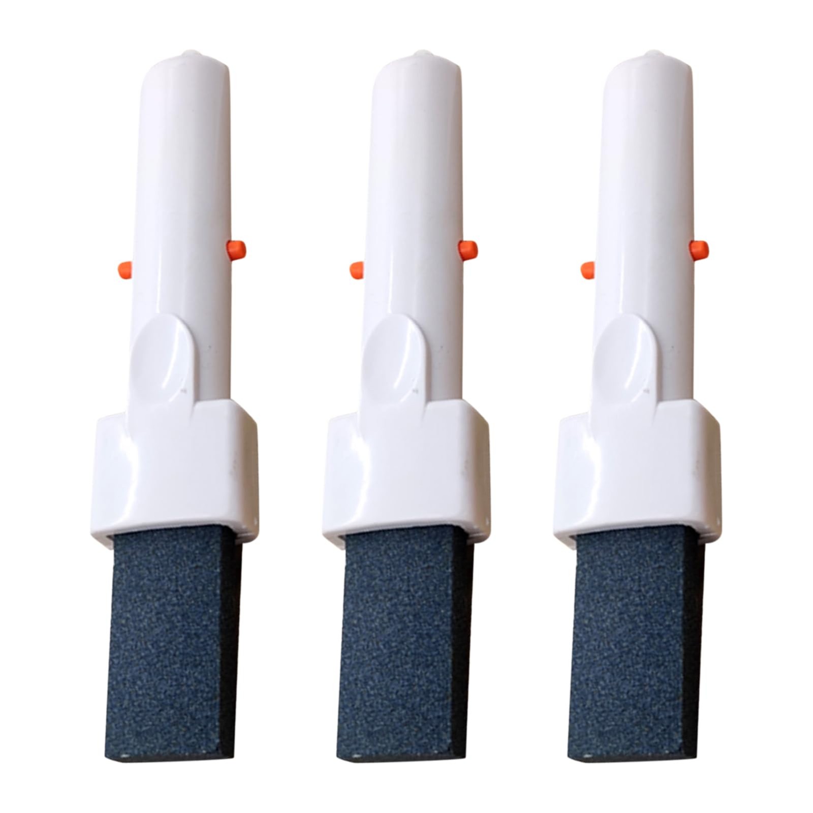 3 Pack Pool Pumice Stone Tile Cleaning Sticks with Built In White Handle